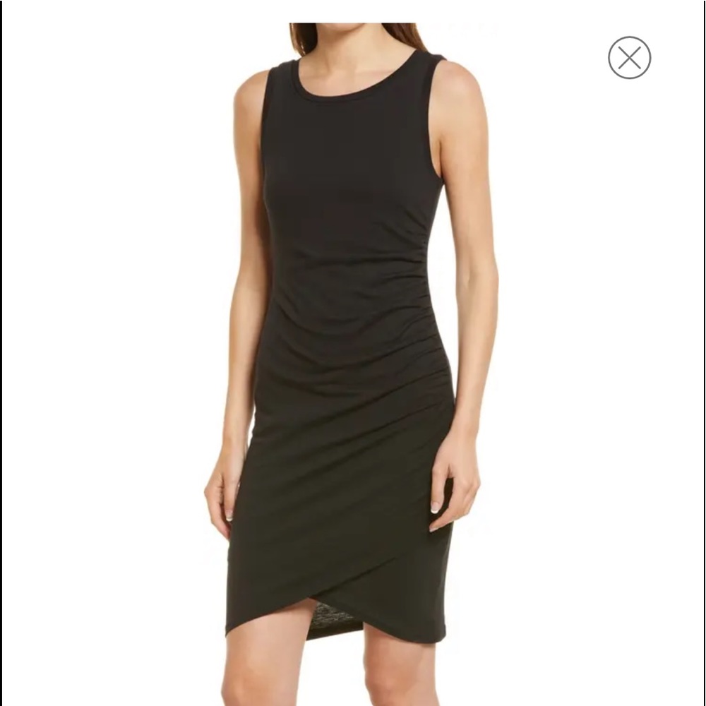 Leith Ruched Body-Con Dress S